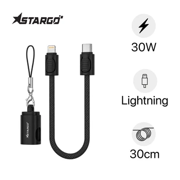 Cáp StarGo R1 Type-C to Lightning 30W 30cm