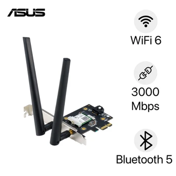 Card mạng Wifi 6 Asus PCE-AX3000 (Hàng không hộp)