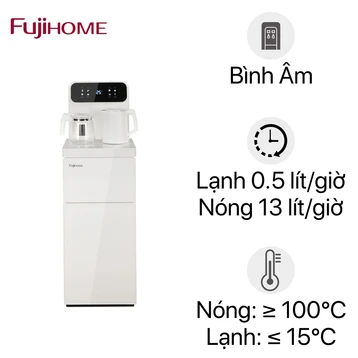 Cây nước nóng lạnh kết hợp bàn pha trà, cafe FujiHome TB237N
