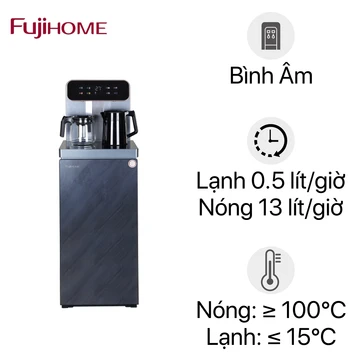 Cây nước nóng lạnh kết hợp bàn pha trà, cafe FujiHome TB243AN