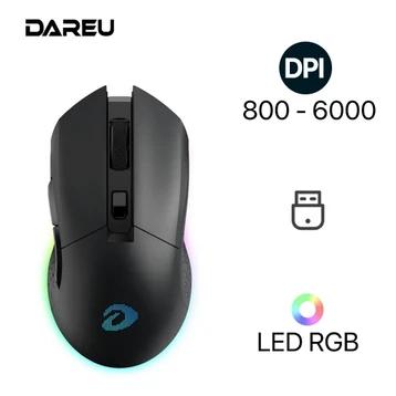 Chuột chơi game không dây Dareu EM901X RGB