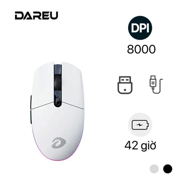 Chuột chơi game không dây Dareu EM911X RGB
