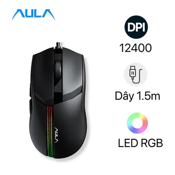 Chuột gaming có dây Aula F813 Pro