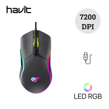Chuột gaming có dây Havit MS1029 RGB