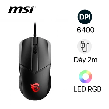Chuột có dây Gaming MSI Clutch GM41 Lightweight V2