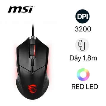 Chuột có dây Gaming MSI Clutch GM08
