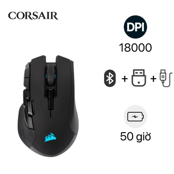 Chuột Gaming không dây Corsair IronClaw RGB (CH-9317011-AP)