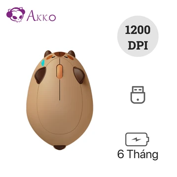 Chuột không dây Akko Capybara Mouse