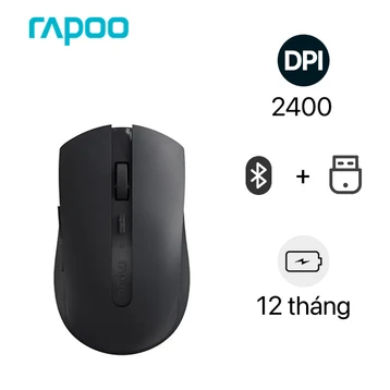 Chuột không dây Bluetooth Rapoo M320B Slient