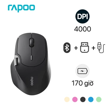 Chuột không dây Bluetooth Rapoo MT560