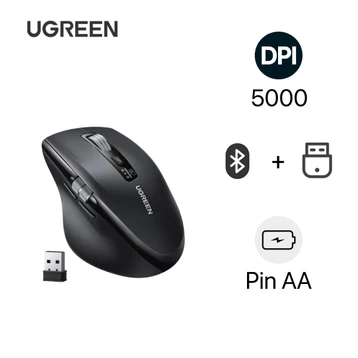 Chuột không dây Bluetooth Ugreen M571 công thái học