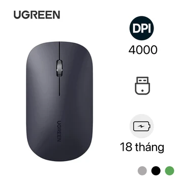 Chuột không dây bluetooth Ugreen MU001 Portable