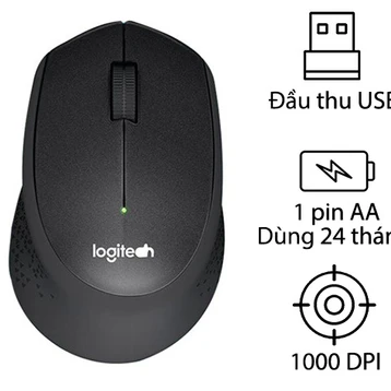 Chuột không dây Logitech M331 cũ