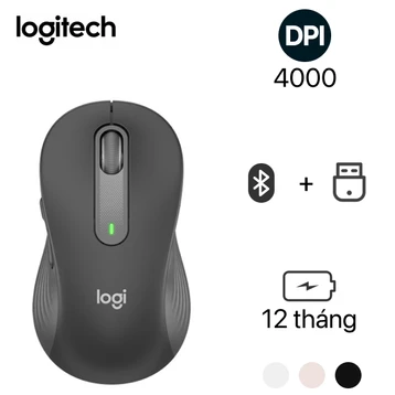 Chuột không dây Logitech Signature M650 Size L - Cũ