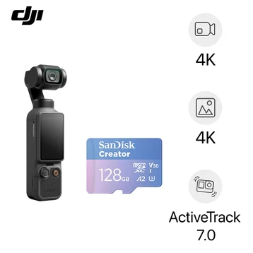 DJI Pocket 4 Standard Combo kèm thẻ nhớ Sandisk Creator 128GB - Cũ