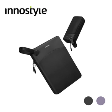 Combo túi chống sốc kèm túi phụ kiện Innostyle Guardiantech Macbook/Laptop 14 inch