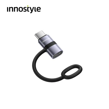 Cổng chuyển OTG Innostyle FlexLink USB-C to Lightning Female Silicone Tape ST-530GY