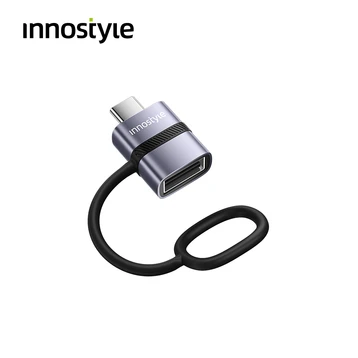 Cổng chuyển OTG Innostyle FlexLink USB-C to A Female Silicone Tape ST-510GY