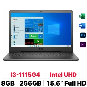 Laptop Dell inspirion 3000 I3501 3692BLK - Cũ Trầy Xước