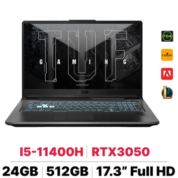 Laptop ASUS TUF Gaming F17 FX706HC-HX105W - Cũ Trầy Xước