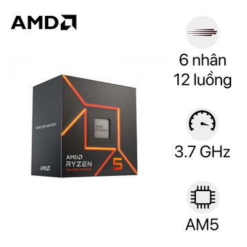 CPU AMD Ryzen 5 7500F (Tray)