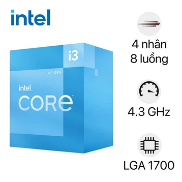 CPU Intel Core i3 12100 (Tray)