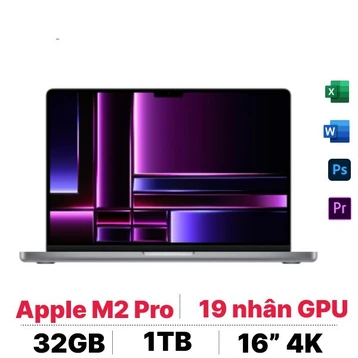 MacBook Pro 16 inch M2 Pro 2023 (12 CPU - 19 GPU - 32GB - 1TB)