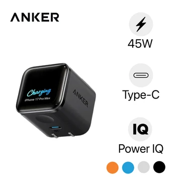 Sạc Anker Nano thông minh 1C 45W màn hình led A121D