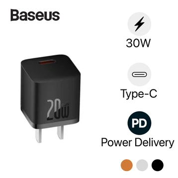 Củ sạc Baseus GaN5 1C PD 20W
