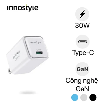 Củ sạc Innostyle Minigo Gan II USB-C PD/PPS 30W