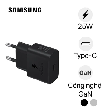 Củ sạc nhanh Samsung 25W không kèm cáp (EP-T2510NBEGWW)