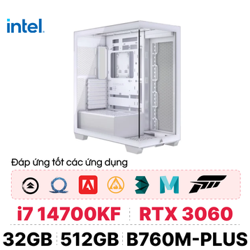 PC CPS Đồ Hoạ D08 i7 14700KF / 32GB - 512GB / RTX 3060