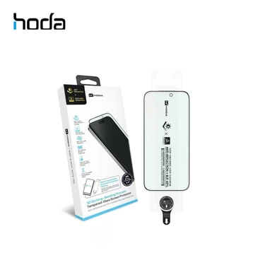 Dán kính cường lực màn hình iPhone 18 Pro Max Hoda 3d Chống Ánh Sáng Xanh Chống Chói Full Viền Đen Cao Cấp