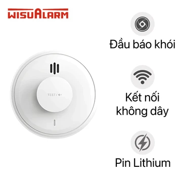 Đầu báo nhiệt liên kết không dây Dahua Wisualarm DHI-HY-HT10A-R4