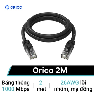 Dây cáp mạng CAT6 Orico 2M