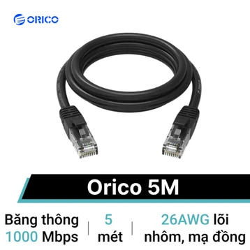 Dây cáp mạng CAT6 Orico 5M