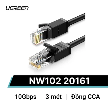 Cáp mạng Ugreen Cat6 NW102 20161 3M