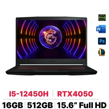 Laptop MSI Gaming GF63 12VE-460VN - Cũ Đẹp