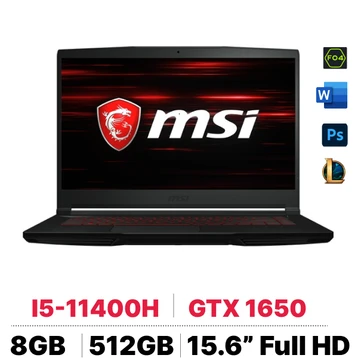 Laptop gaming MSI GF63 Thin 11SC 664VN - Cũ Xước Cấn