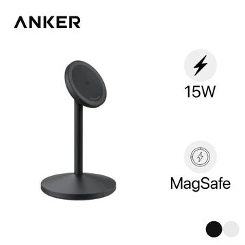 Đế sạc Anker Maggo đứng 1C 15W kèm cáp Type-C A25X1