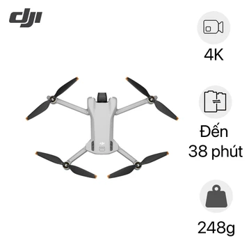 Flycam DJI dân dụng Mini 3 Fly More Combo Plus (DJI RC) - chính hãng