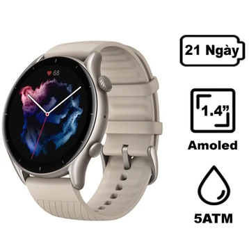 Đồng hồ thông minh Amazfit GTR 3 dây Silicone - Cũ Trầy Xước