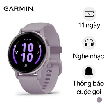 Đồng hồ thông minh Garmin Vivoactive 5 dây cao su - Cũ Trầy Xước