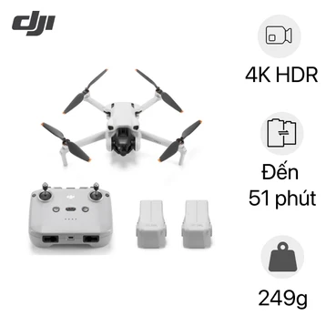 Flycam DJI Mini 3 Fly More Combo (DJI RC-N1)