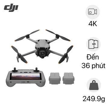 Flycam DJI dân dụng Mini 5 Pro Fly More Combo (DJI RC 2)