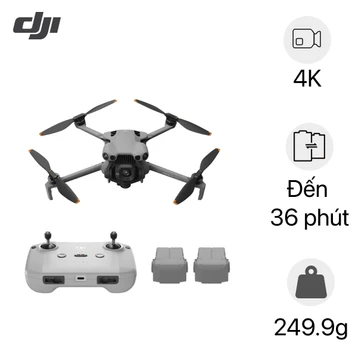 Flycam DJI dân dụng Mini 5 Pro Fly More Combo (DJI RC-N3) - Chính hãng
