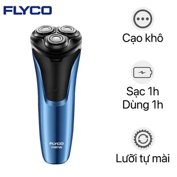 Máy cạo râu 3 lưỡi kép Flyco FS197VN