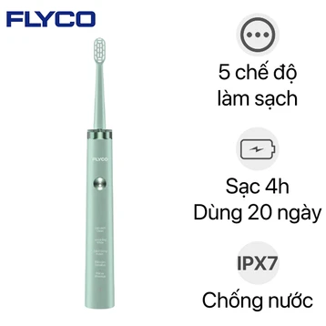 Bàn chải đánh răng điện Flyco FT1701VN