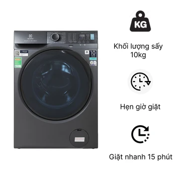 Máy giặt cửa ngang Electrolux Inverter 10kg EWF10245SB
