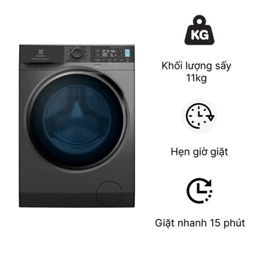 Máy giặt cửa ngang Electrolux Inverter 11kg EWF1141R9SB